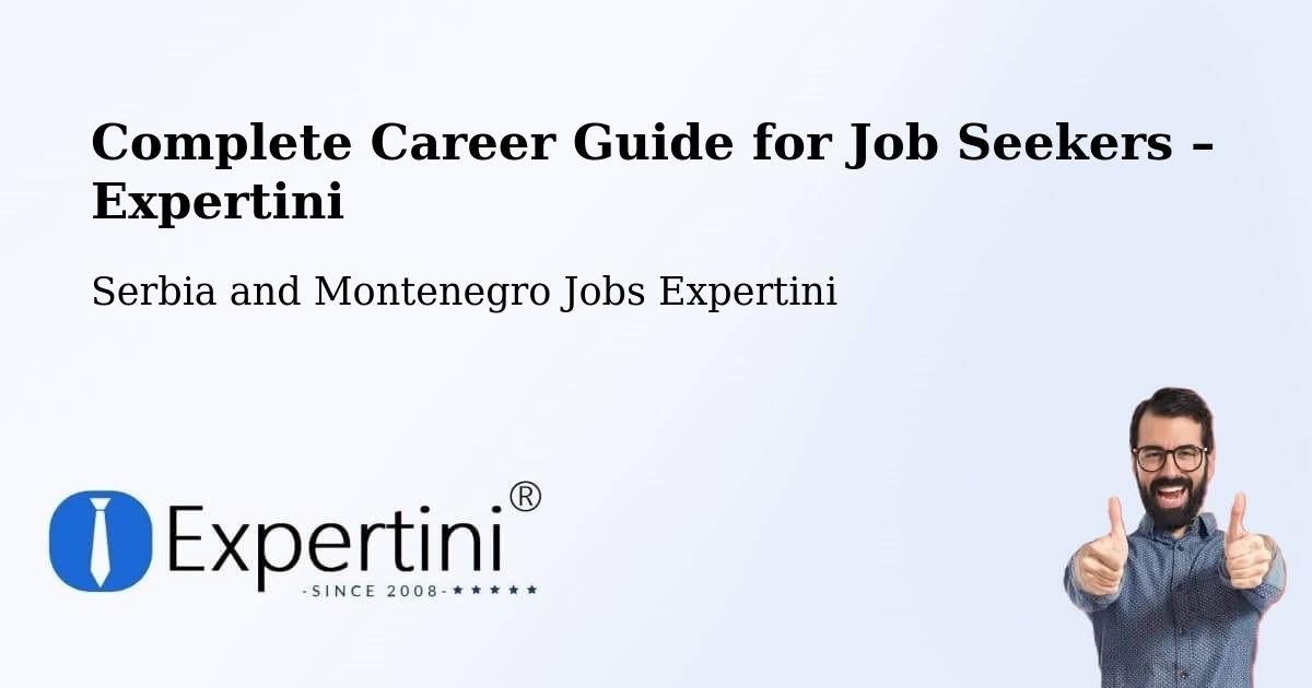 Career Guide for Job Seekers – Cedar - Cedar, Serbia and Montenegro Jobs Expertini
