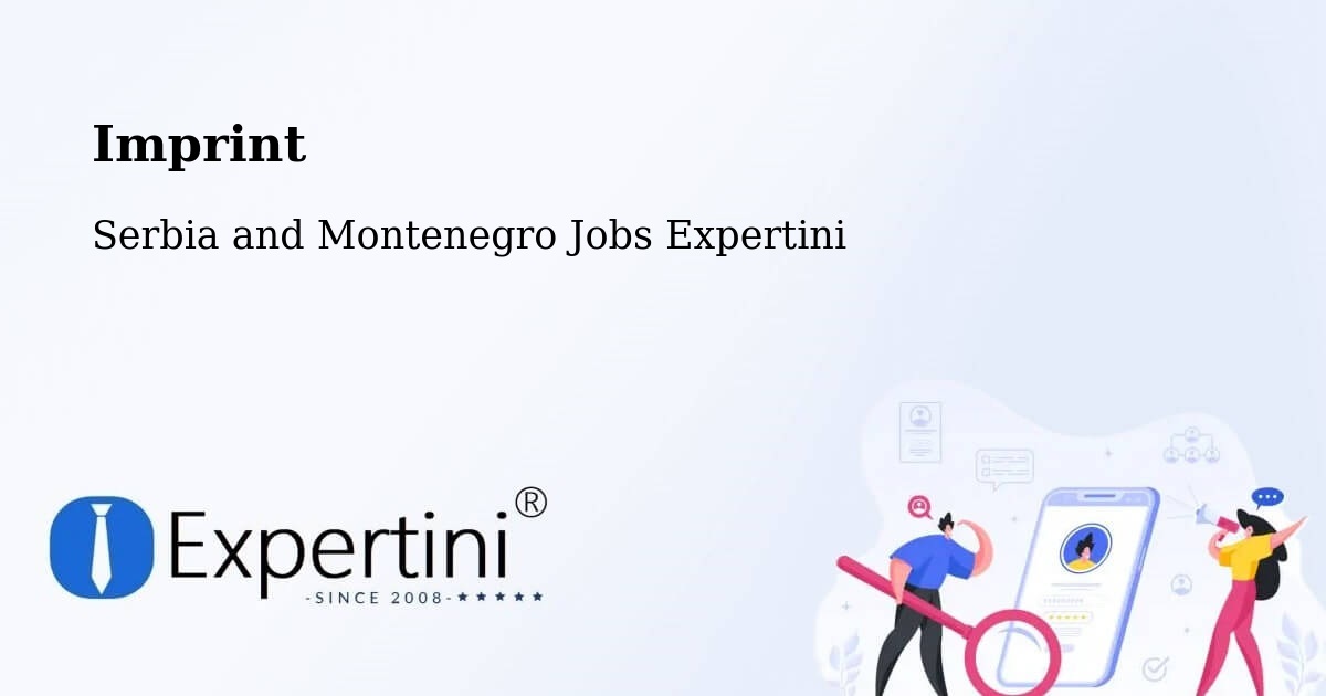 Imprint – Cedar - Serbia and Montenegro Jobs Expertini