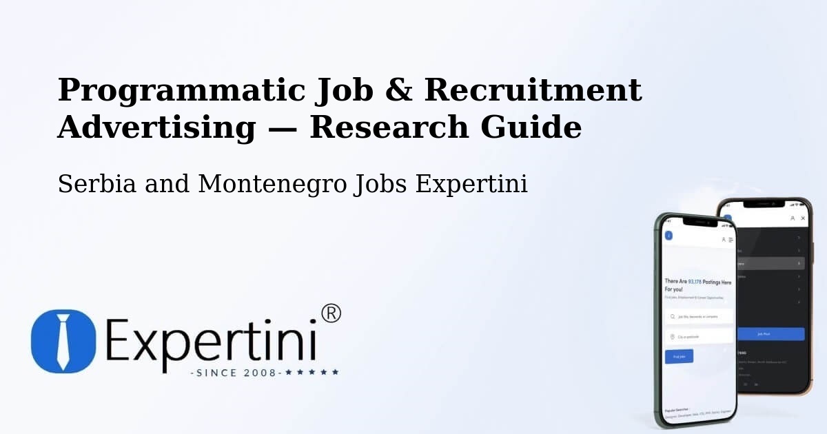 Programmatic Job & Recruitment Advertising — Research Guide – Cedar