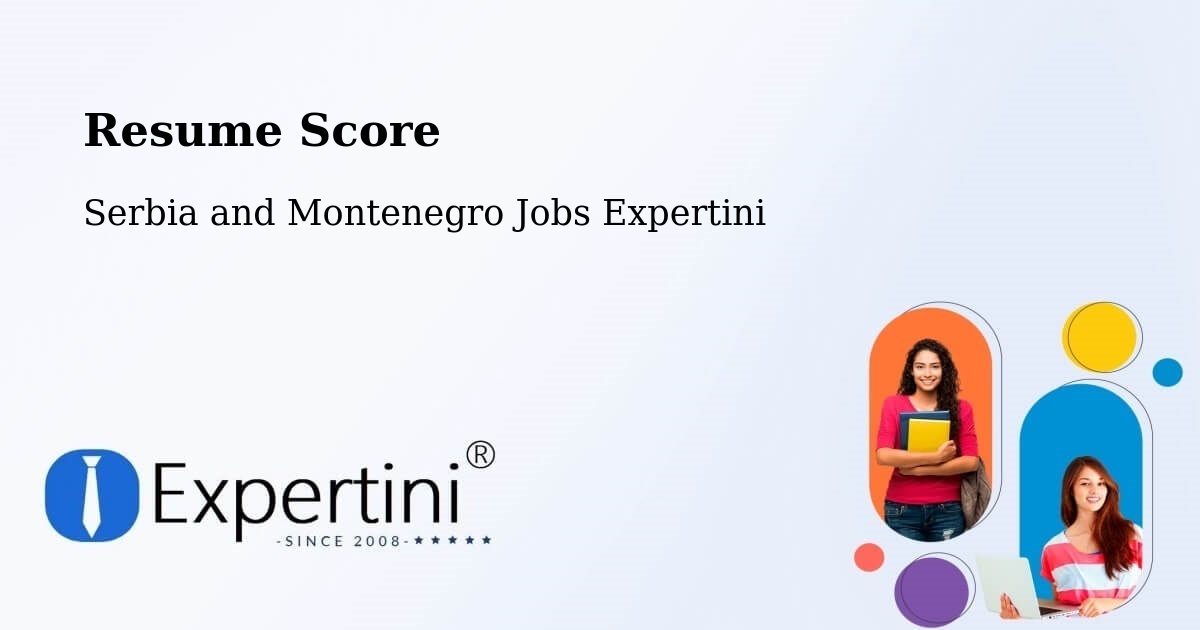 Resume Score & Job Description Match Tool – Cedar - Serbia and Montenegro Jobs Expertini