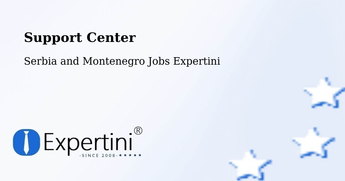 Support Services – Cedar - Serbia and Montenegro Jobs Expertini